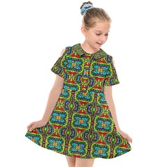 Ml 133 Kids  Short Sleeve Shirt Dress