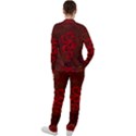 Awesome Chinese Dragon, Red Colors Casual Jacket and Pants Set View2