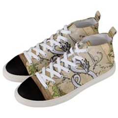 Wonderful Asian Dragon Men s Mid-top Canvas Sneakers by FantasyWorld7