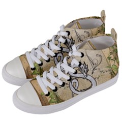 Wonderful Asian Dragon Women s Mid-top Canvas Sneakers by FantasyWorld7