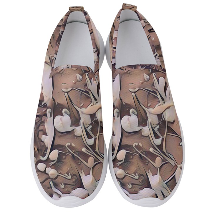 Chocolate Cake Men s Slip On Sneakers