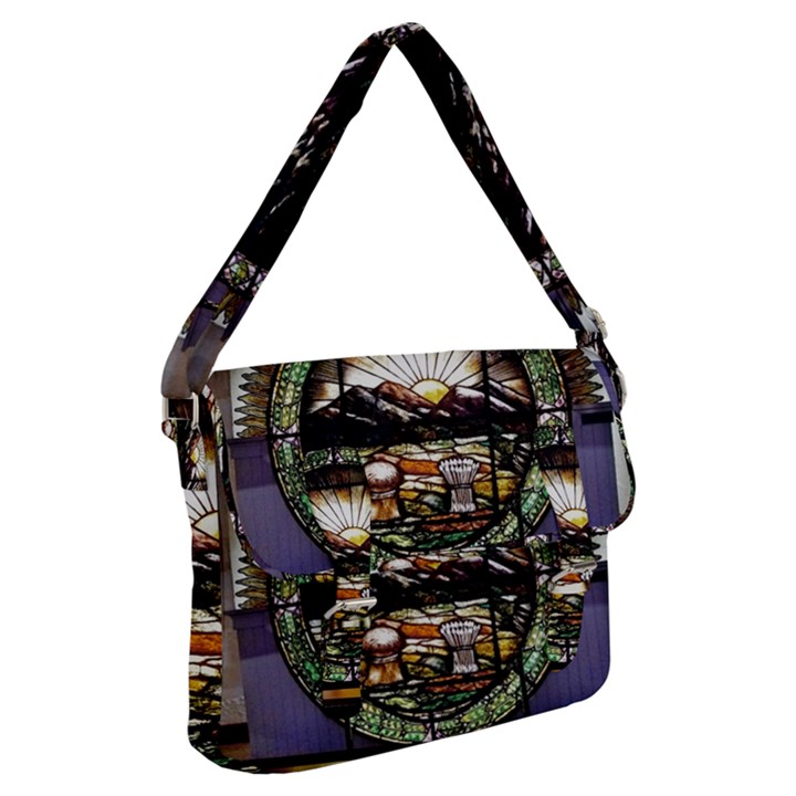 Ohio Seal Buckle Messenger Bag