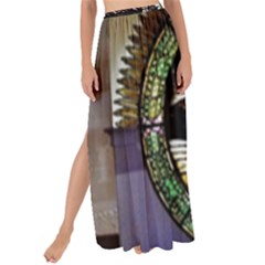 Ohio Seal Maxi Chiffon Tie-up Sarong by Riverwoman