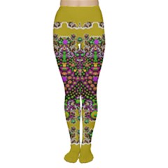 Ornate Dots And Decorative Colors Tights by pepitasart