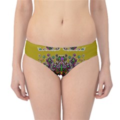 Ornate Dots And Decorative Colors Hipster Bikini Bottoms by pepitasart