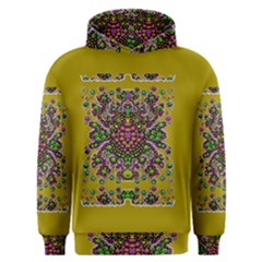 Ornate Dots And Decorative Colors Men s Overhead Hoodie by pepitasart