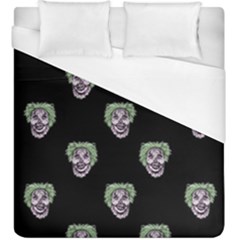 Creepy Zombies Motif Pattern Illustration Duvet Cover (king Size) by dflcprintsclothing