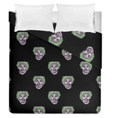 Creepy Zombies Motif Pattern Illustration Duvet Cover Double Side (queen Size) by dflcprintsclothing