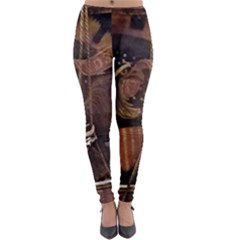 Grand Army Of The Republic Drum Lightweight Velour Leggings by Riverwoman