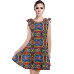 Ml 133 2 Tie Up Tunic Dress by ArtworkByPatrick