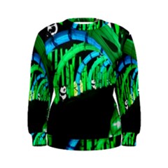 Dragon Lights Panda Women s Sweatshirt by Riverwoman