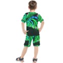 Dragon Lights panda Kids  Tee and Shorts Set View2