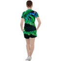 Dragon Lights panda Women s Tee and Shorts Set View2