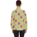 Traditional Patterns Plum Women s High Neck Windbreaker View2