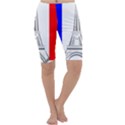 Eiffel Tower France Flag Tower Cropped Leggings  View1