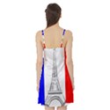 Eiffel Tower France Flag Tower Satin Night Slip View2