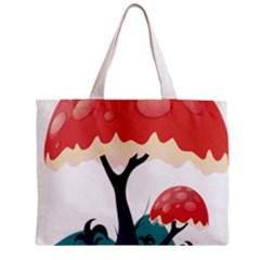 Tree Art Trunk Artwork Cartoon Zipper Mini Tote Bag by Sudhe