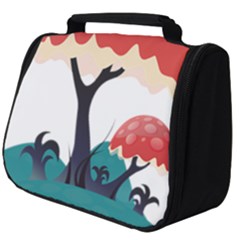 Tree Art Trunk Artwork Cartoon Full Print Travel Pouch (big) by Sudhe