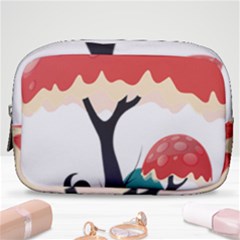 Tree Art Trunk Artwork Cartoon Make Up Pouch (small) by Sudhe