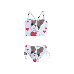 Animation Dog Cute Animate Comic Girls  Tankini Swimsuit