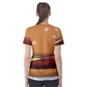 Hamburger Cheeseburger Burger Lunch Women s Sport Mesh Tee View2