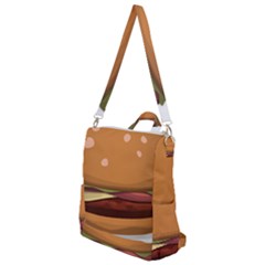 Hamburger Cheeseburger Burger Lunch Crossbody Backpack by Sudhe