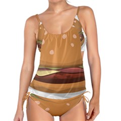 Hamburger Cheeseburger Burger Lunch Tankini Set by Sudhe