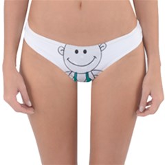 Baby Cute Child Birth Happy Reversible Hipster Bikini Bottoms by Sudhe