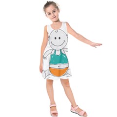 Baby Cute Child Birth Happy Kids  Sleeveless Dress