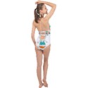 Baby Cute Child Birth Happy Halter Front Plunge Swimsuit View2