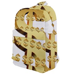 Dollar Money Gold Finance Sign Classic Backpack