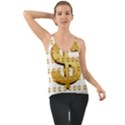 Dollar Money Gold Finance Sign Chiffon Cami View1