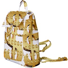 Dollar Money Gold Finance Sign Buckle Everyday Backpack by Mariart