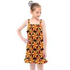 Geo Pattern 1 Kids  Overall Dress by ArtworkByPatrick