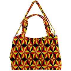 Geo Pattern 1 Double Compartment Shoulder Bag