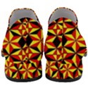 Geo Pattern 1 Slip On Heel Loafers View4