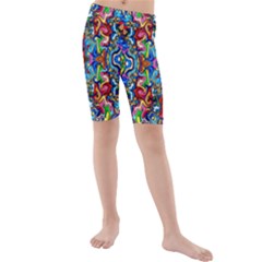 Ml 136 Kids  Mid Length Swim Shorts by ArtworkByPatrick