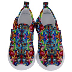 Ml 136 Kids  Velcro No Lace Shoes by ArtworkByPatrick