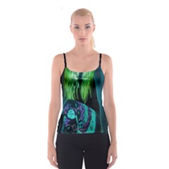 Digital Art Woman Body Part Photo Spaghetti Strap Top by dflcprintsclothing