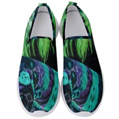 Digital Art Woman Body Part Photo Men s Slip On Sneakers