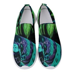 Digital Art Woman Body Part Photo Women s Slip On Sneakers by dflcprintsclothing