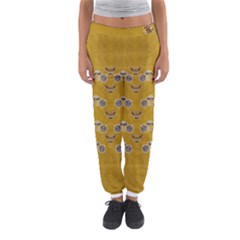 Motorcycles And Ornate Mouses Women s Jogger Sweatpants by pepitasart