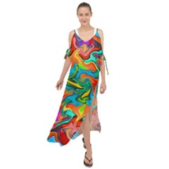 Ml 138 Maxi Chiffon Cover Up Dress