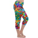 Ml 138 Lightweight Velour Capri Yoga Leggings View3