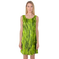 Agricultural Field   Sleeveless Satin Nightdress by rsooll