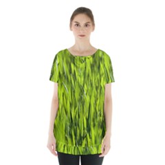 Agricultural Field   Skirt Hem Sports Top