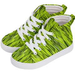 Agricultural Field   Kids  Hi-top Skate Sneakers by rsooll