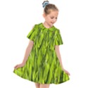 Agricultural field   Kids  Short Sleeve Shirt Dress View1