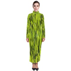 Agricultural Field   Turtleneck Maxi Dress by rsooll