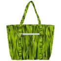 Agricultural field   Zip Up Canvas Bag View3